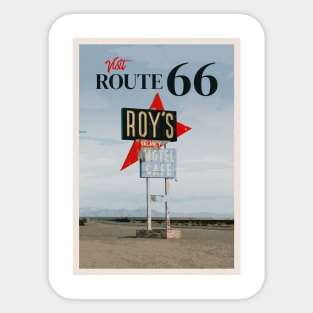 Visit Route 66 Sticker